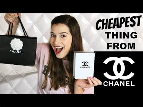 cheapest thing at chanel.